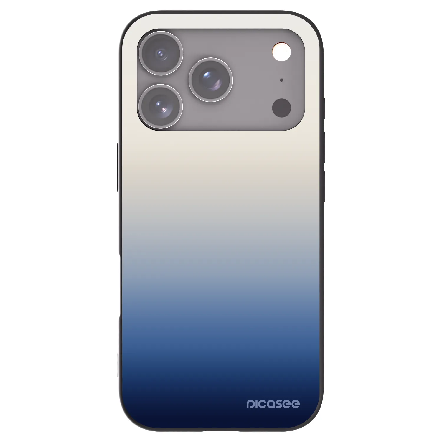 Picasee fekete szilikon tok az alábbi mobiltelefonokra Apple iPhone 17 Pro - Gravity Fade