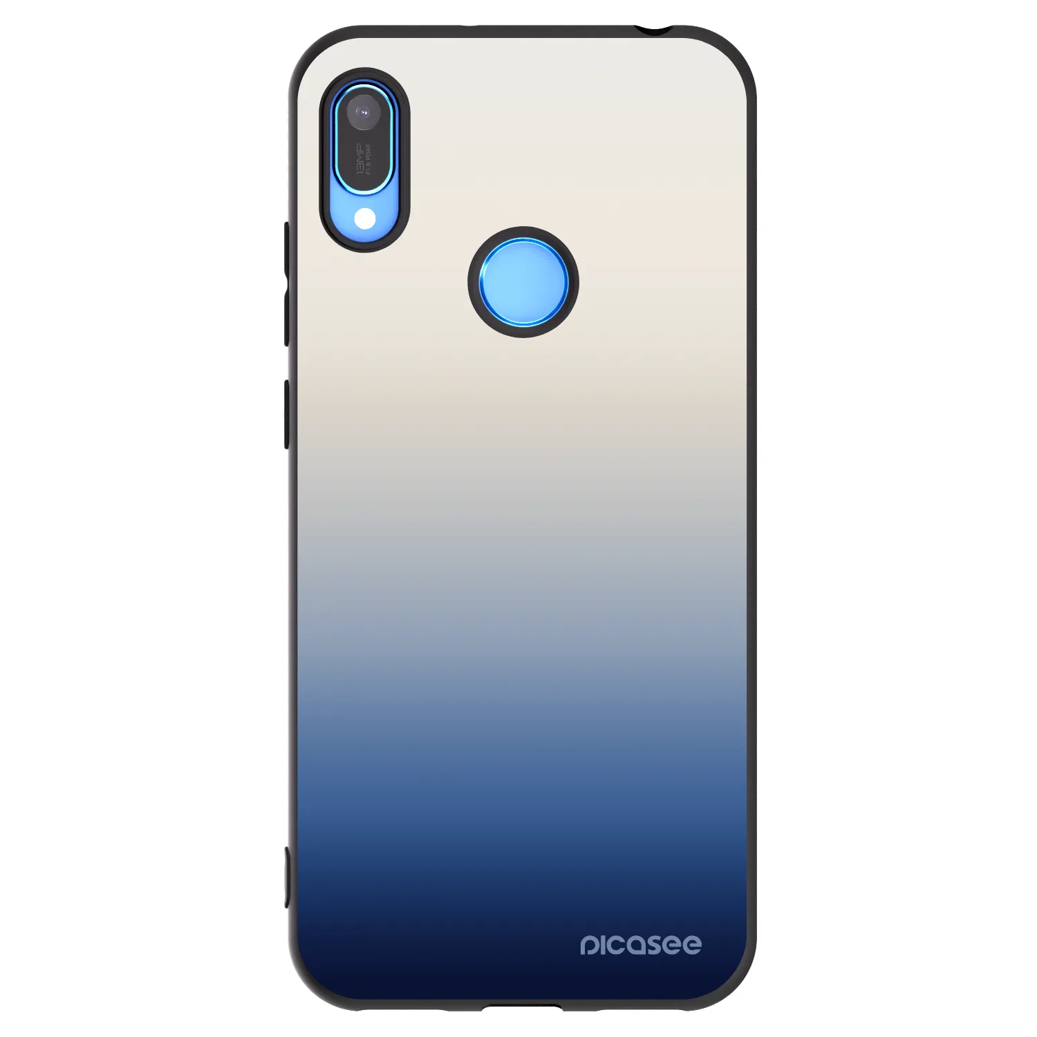 Picasee fekete szilikon tok az alábbi mobiltelefonokra Huawei Y6 2019 - Gravity Fade
