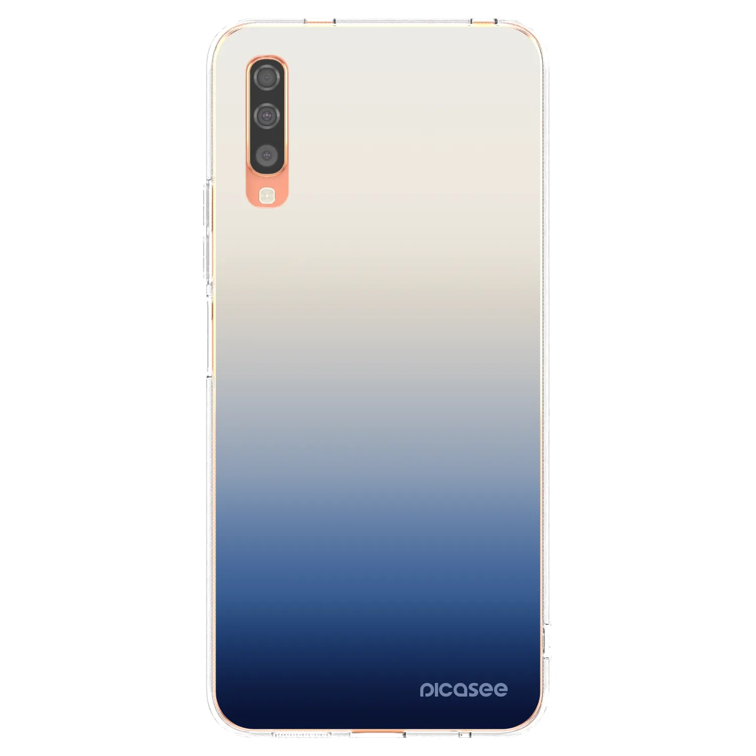 Picasee átlátszó szilikon tok az alábbi mobiltelefonokra Samsung Galaxy A70 A705F - Gravity Fade