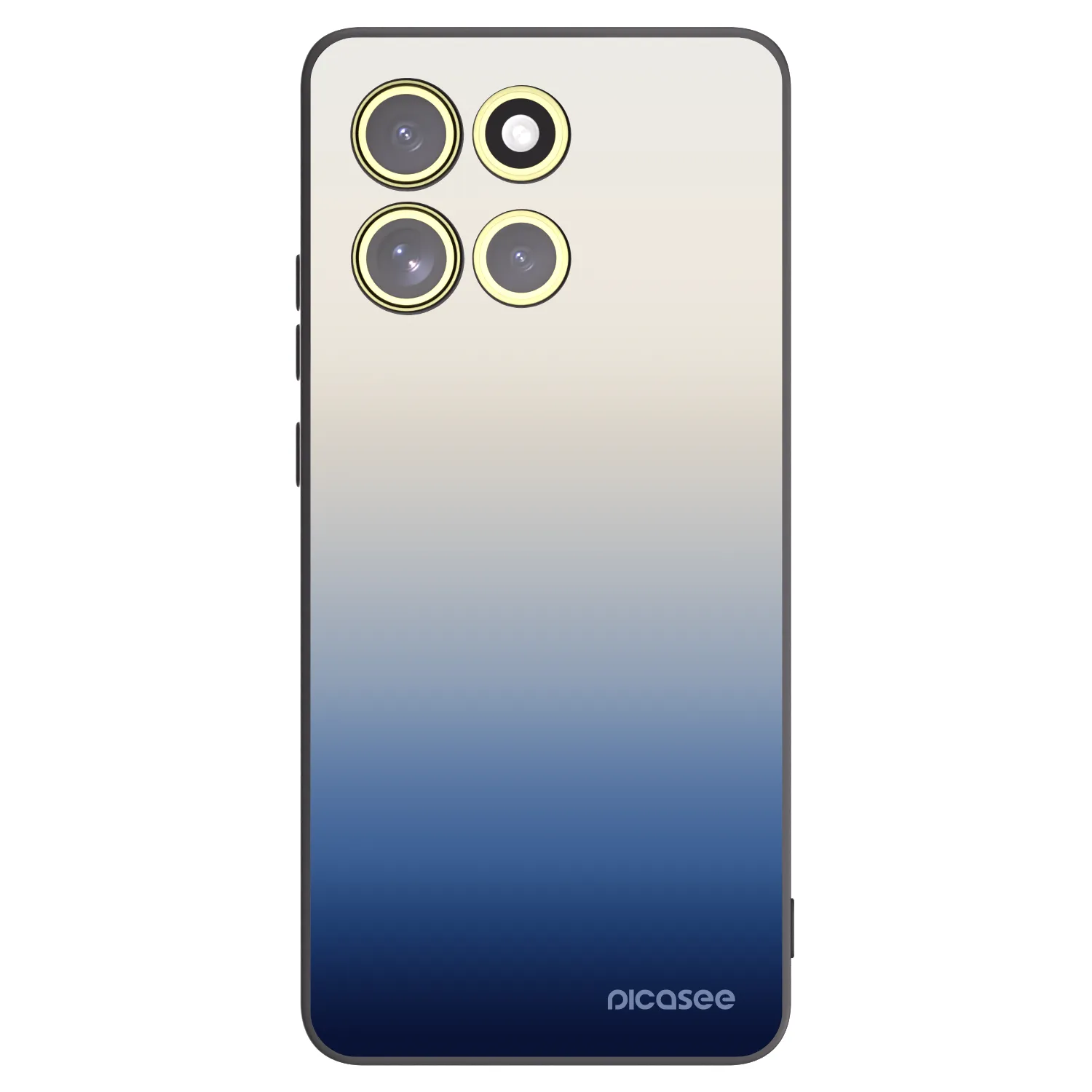 Picasee fekete szilikon tok az alábbi mobiltelefonokra Motorola Moto G86 5G - Gravity Fade