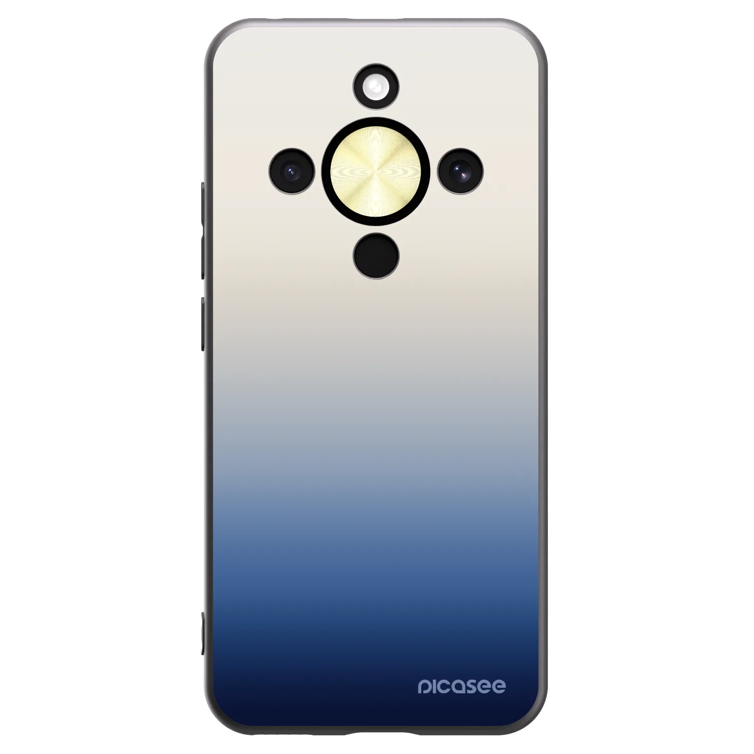 Picasee fekete szilikon tok az alábbi mobiltelefonokra Honor Magic8 Lite 5G - Gravity Fade