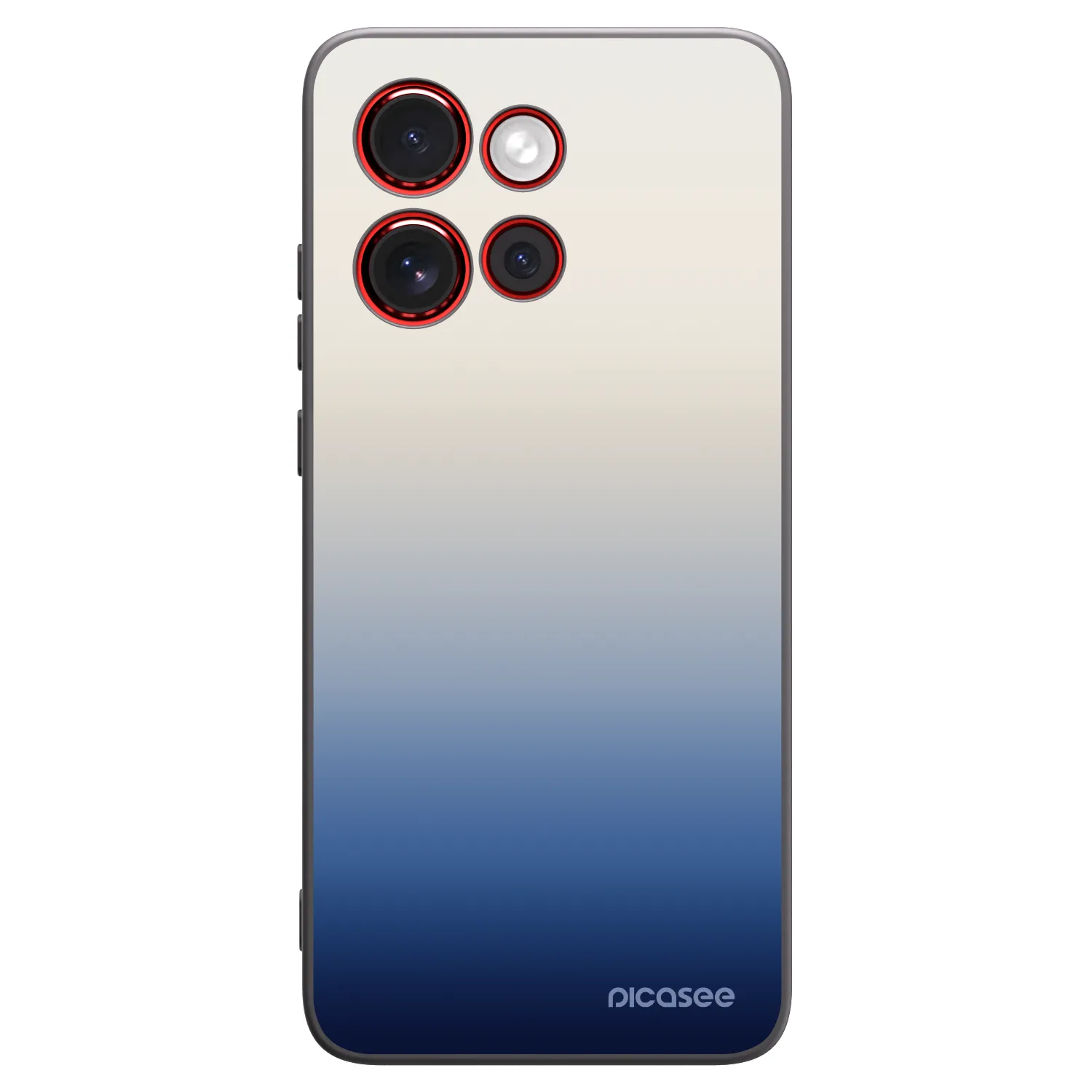 Picasee fekete szilikon tok az alábbi mobiltelefonokra Motorola Edge 60 Neo 5G - Gravity Fade
