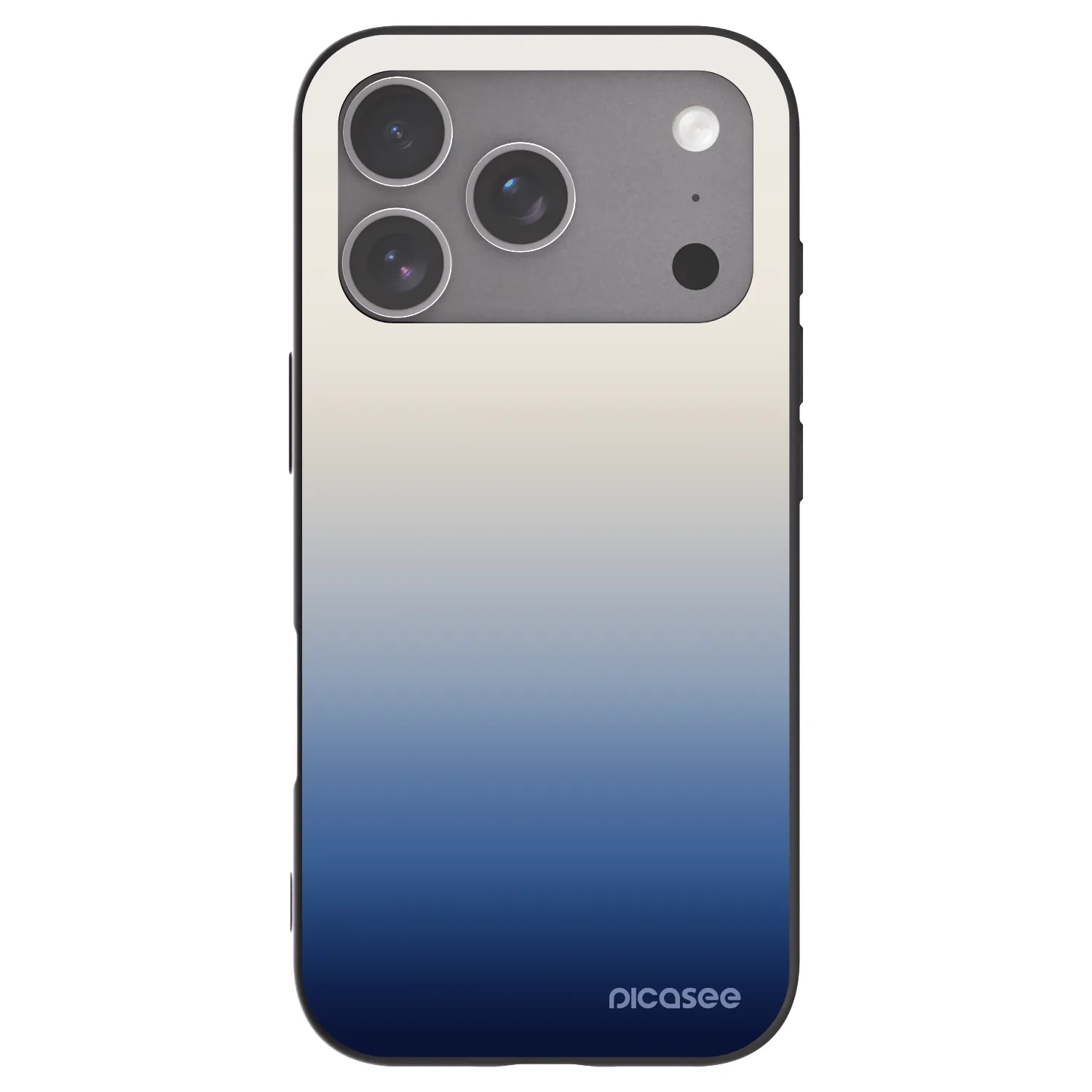 Picasee fekete szilikon tok az alábbi mobiltelefonokra Apple iPhone 18 Pro - Gravity Fade