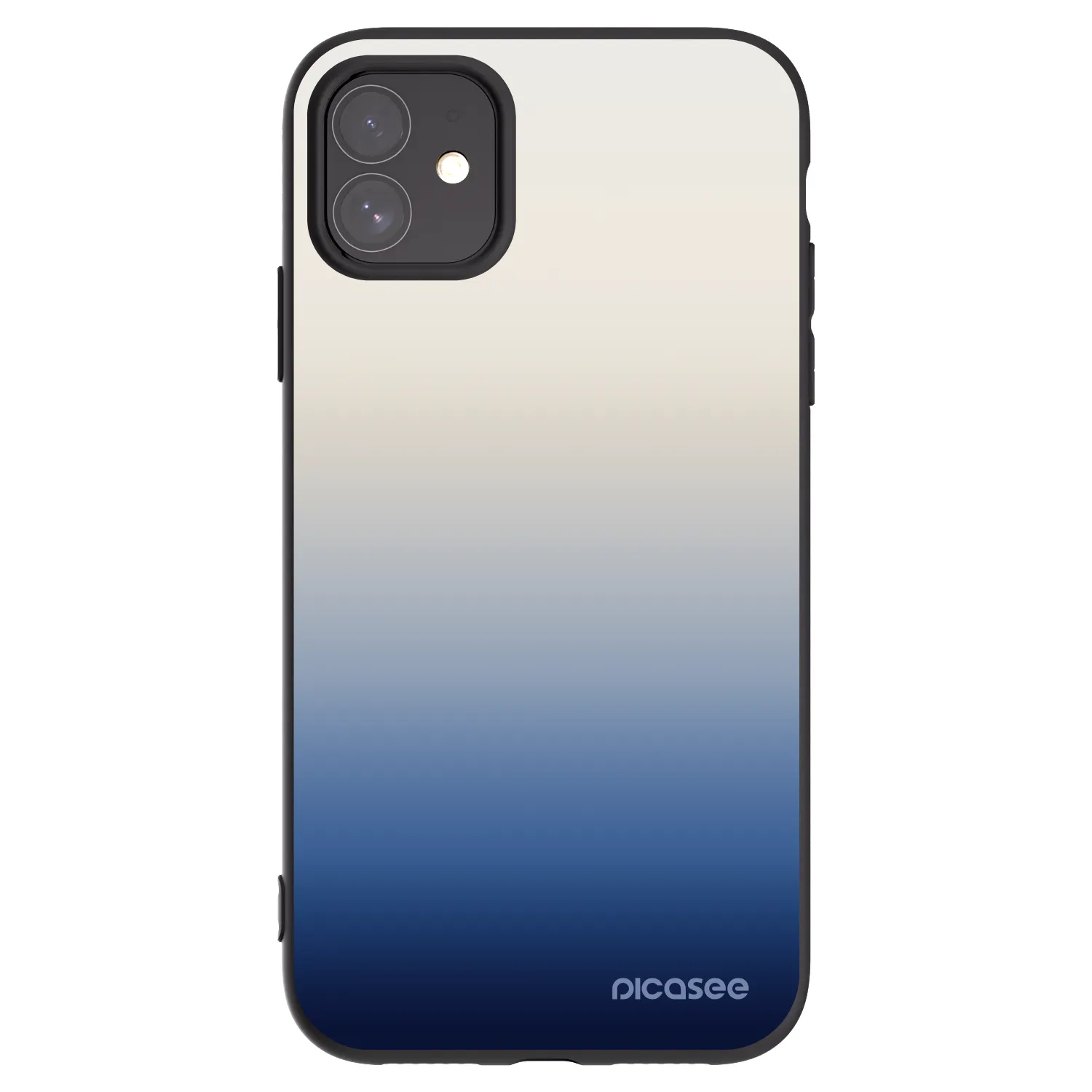 Picasee fekete szilikon tok az alábbi mobiltelefonokra Apple iPhone 11 - Gravity Fade