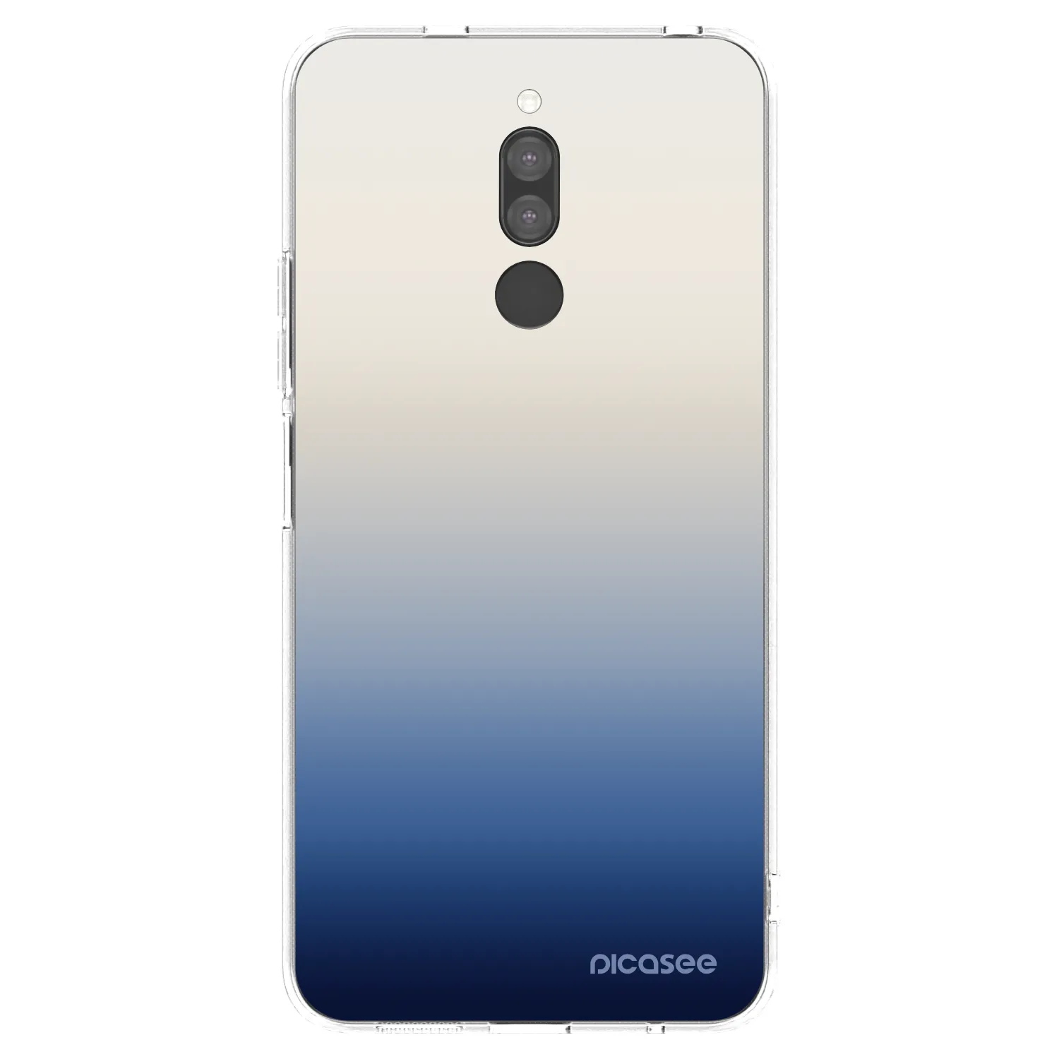 Picasee átlátszó szilikon tok az alábbi mobiltelefonokra Xiaomi Redmi 8 - Gravity Fade