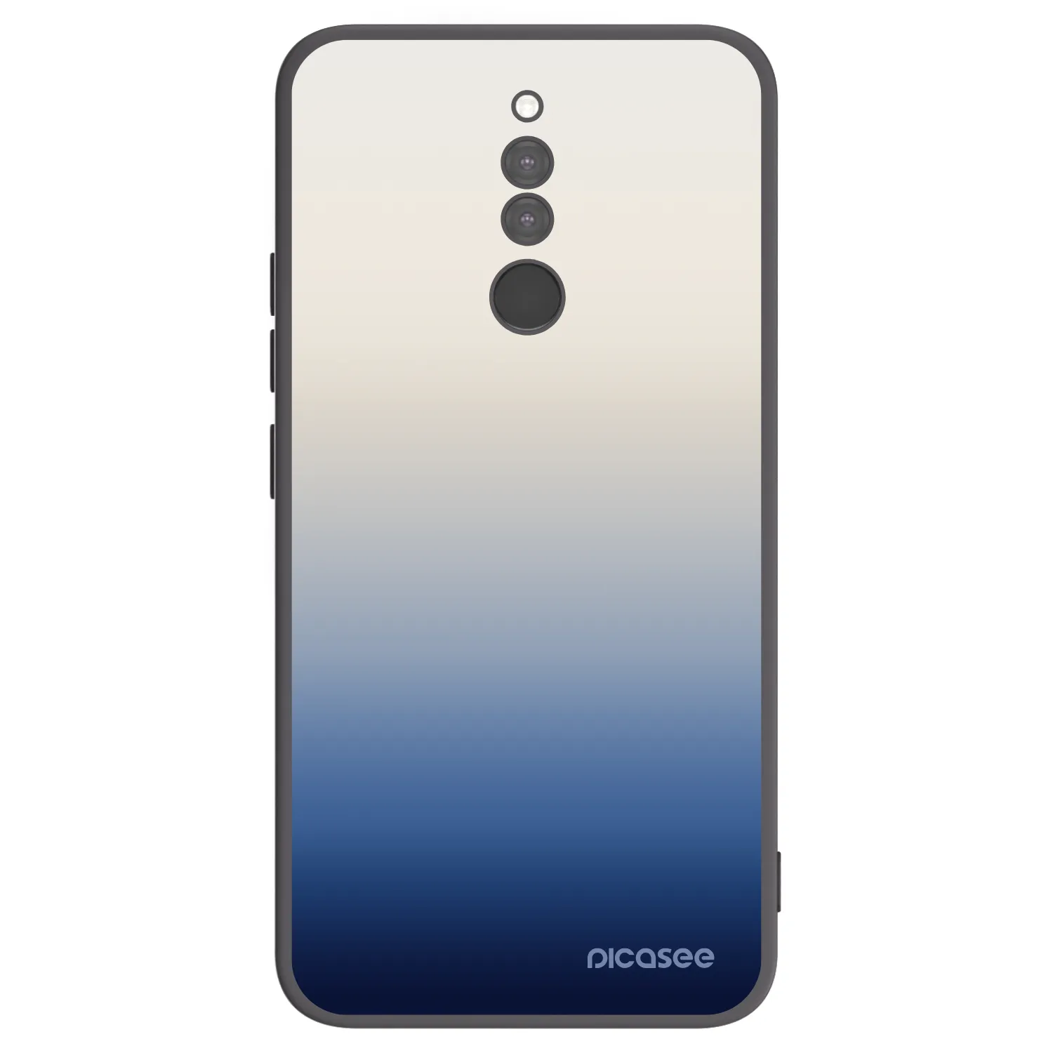 Picasee fekete szilikon tok az alábbi mobiltelefonokra Xiaomi Redmi 8 - Gravity Fade