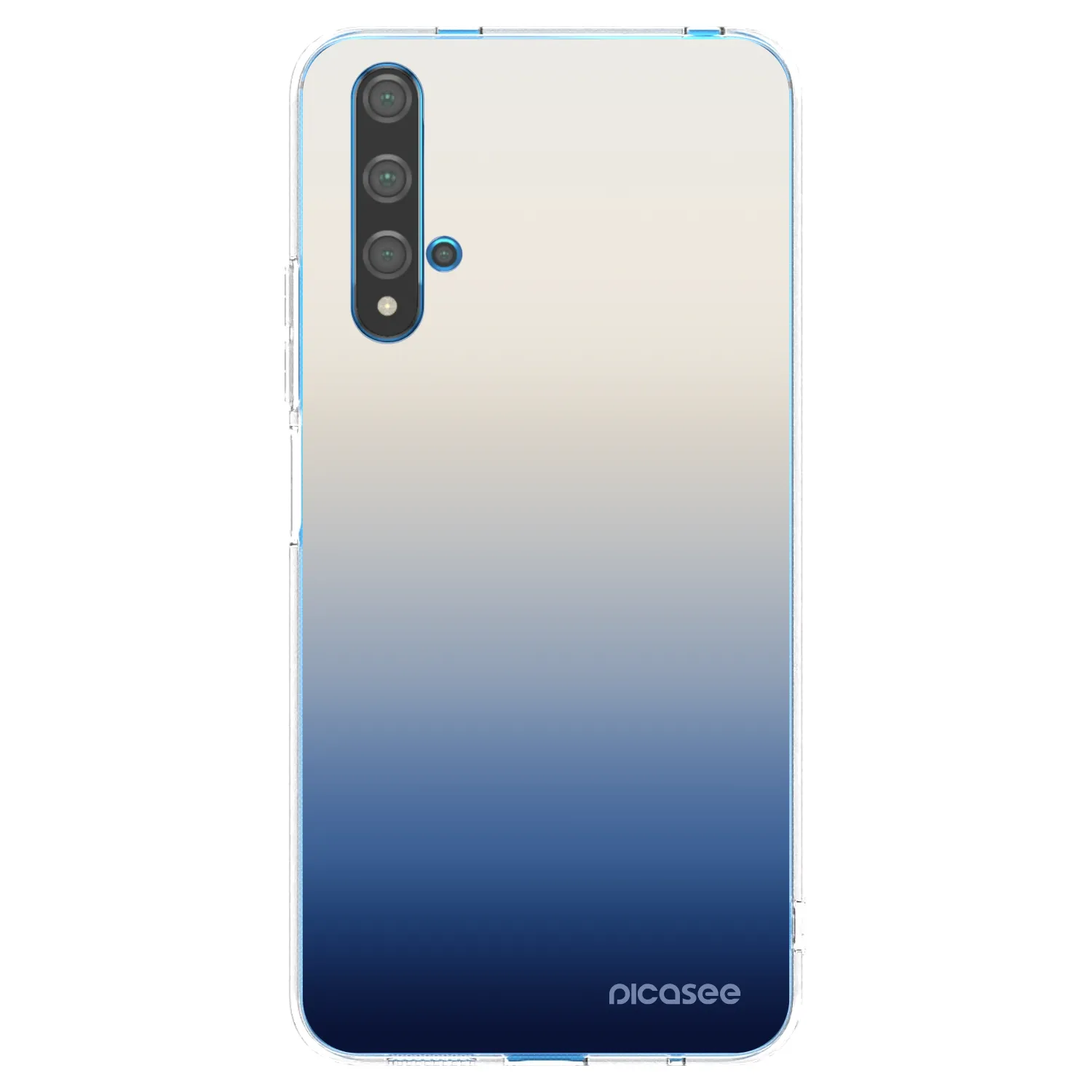 Picasee átlátszó szilikon tok az alábbi mobiltelefonokra Huawei Nova 5T - Gravity Fade