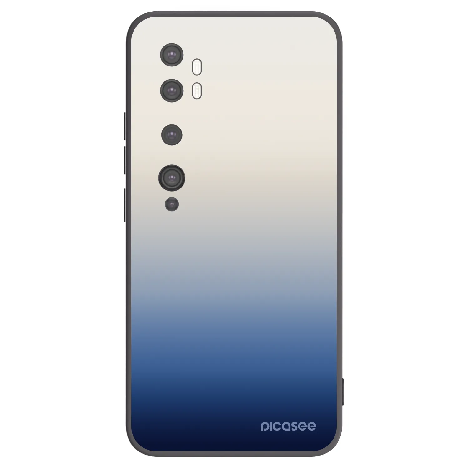 Picasee fekete szilikon tok az alábbi mobiltelefonokra Xiaomi Mi Note 10 (Pro) - Gravity Fade