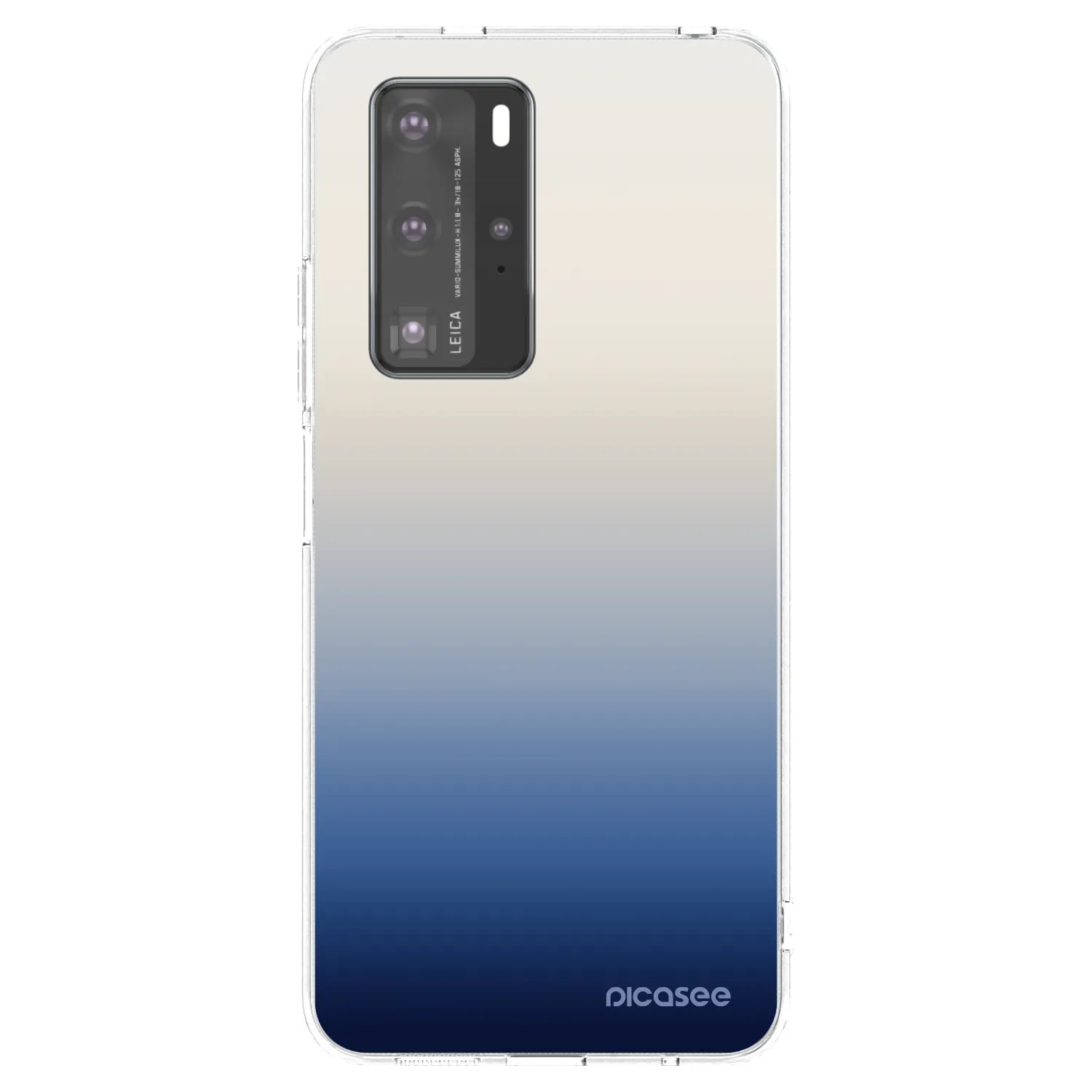 Picasee átlátszó szilikon tok az alábbi mobiltelefonokra Huawei P40 Pro - Gravity Fade
