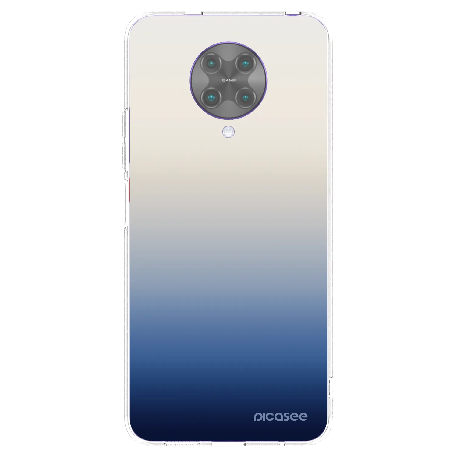 Picasee átlátszó szilikon tok az alábbi mobiltelefonokra Xiaomi Poco F2 Pro - Gravity Fade