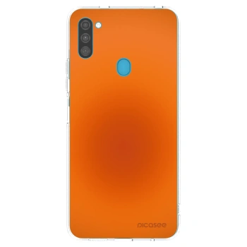 Picasee átlátszó szilikon tok az alábbi mobiltelefonokra Samsung Galaxy M11 - Heat Core