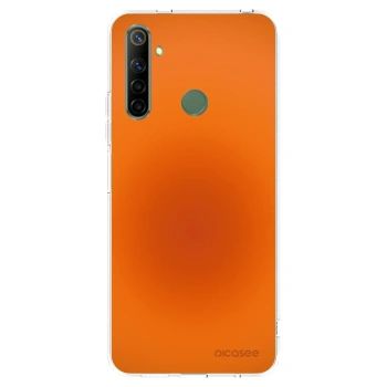 Picasee átlátszó szilikon tok az alábbi mobiltelefonokra Realme 6i - Heat Core