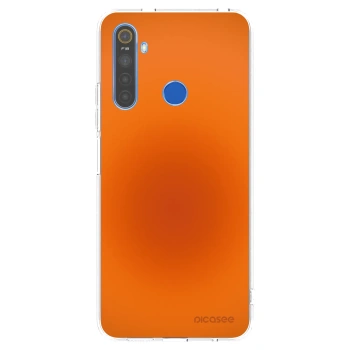 Picasee átlátszó szilikon tok az alábbi mobiltelefonokra Realme 5 - Heat Core