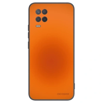 Picasee fekete szilikon tok az alábbi mobiltelefonokra Realme 8 5G - Heat Core