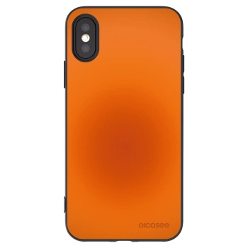 Picasee fekete szilikon tok az alábbi mobiltelefonokra Apple iPhone X/XS - Heat Core