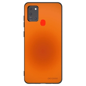 Picasee fekete szilikon tok az alábbi mobiltelefonokra Samsung Galaxy A21s - Heat Core