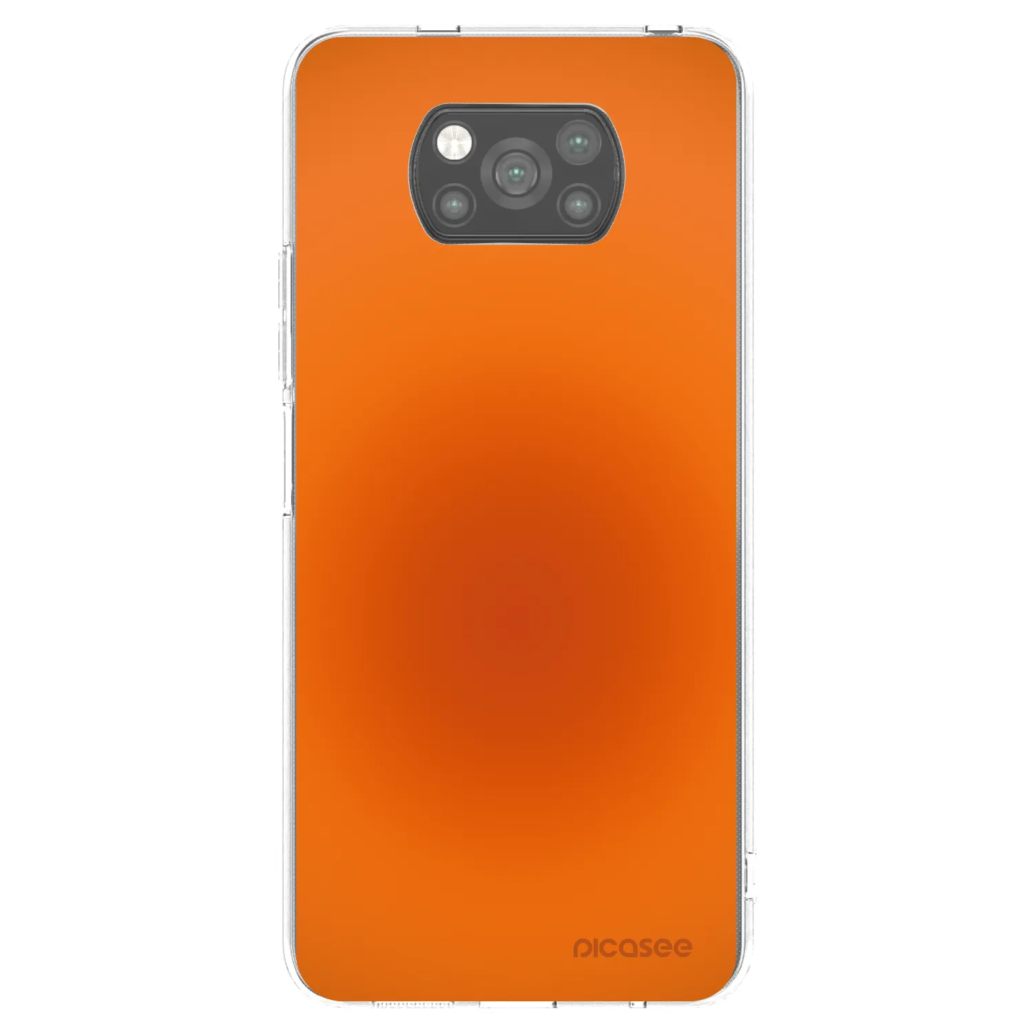 Picasee fekete szilikon tok az alábbi mobiltelefonokra Xiaomi Poco X3 - Heat Core