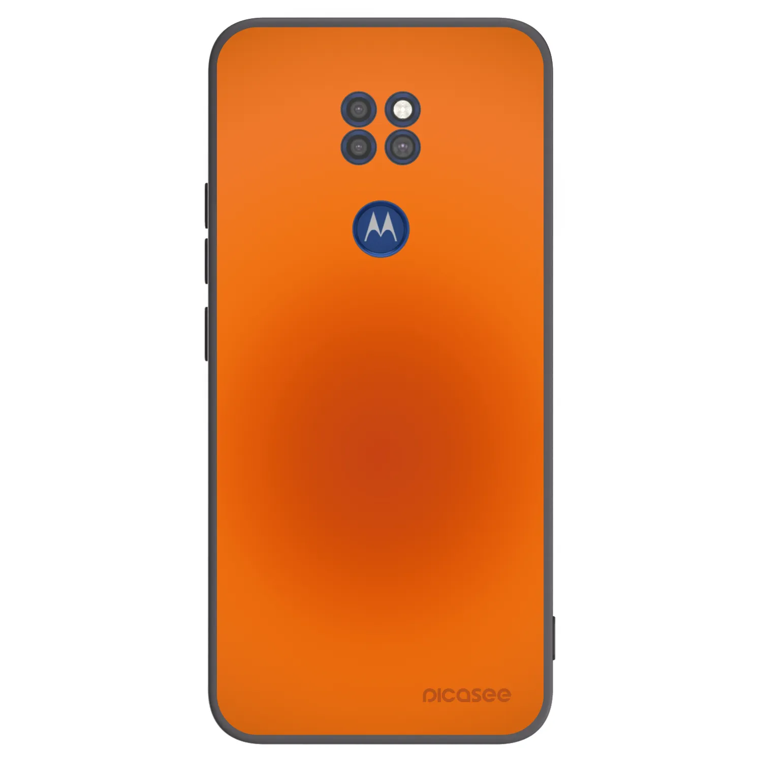 Picasee fekete szilikon tok az alábbi mobiltelefonokra Motorola Moto G9 Play - Heat Core