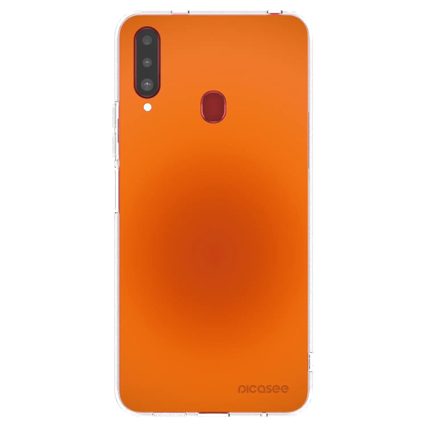 Picasee átlátszó szilikon tok az alábbi mobiltelefonokra Samsung Galaxy A20s - Heat Core