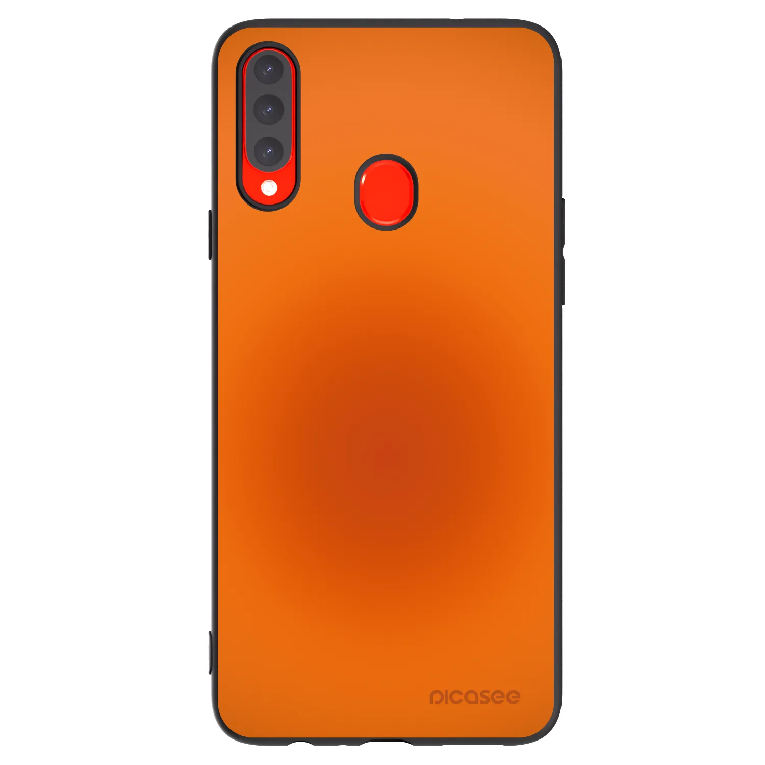 Picasee fekete szilikon tok az alábbi mobiltelefonokra Samsung Galaxy A20s - Heat Core