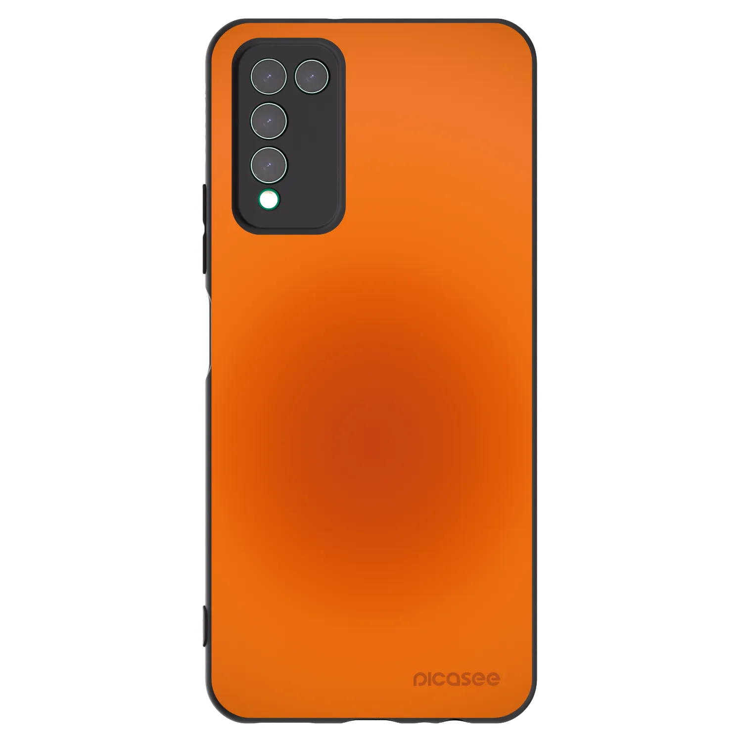 Picasee fekete szilikon tok az alábbi mobiltelefonokra Honor 10X Lite - Heat Core