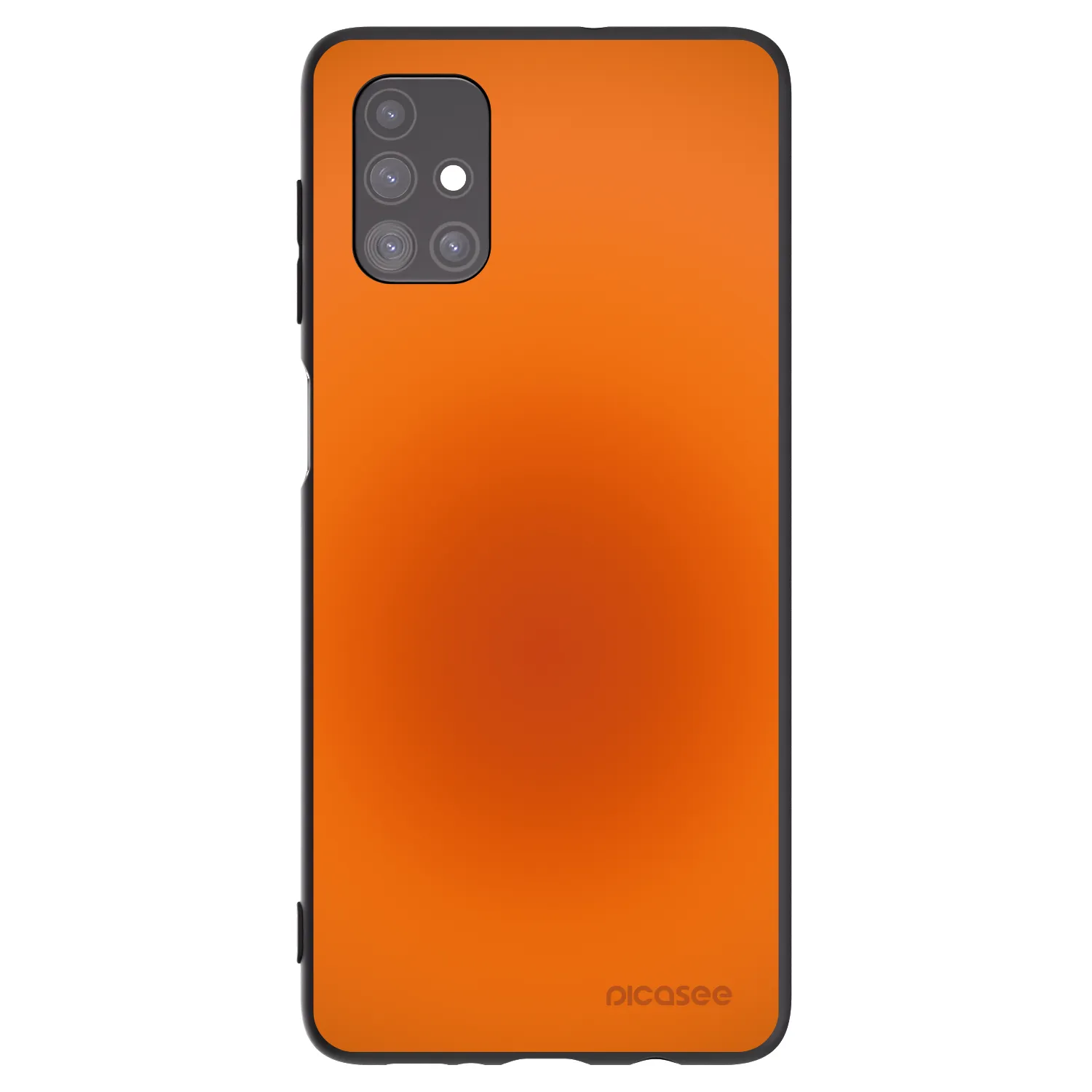 Picasee fekete szilikon tok az alábbi mobiltelefonokra Samsung Galaxy M51 M515F - Heat Core