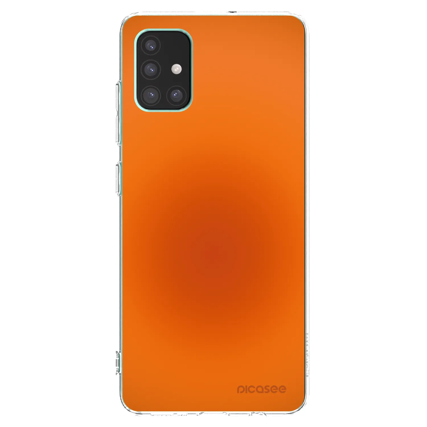 Picasee átlátszó szilikon tok az alábbi mobiltelefonokra Samsung Galaxy M51 M515F - Heat Core