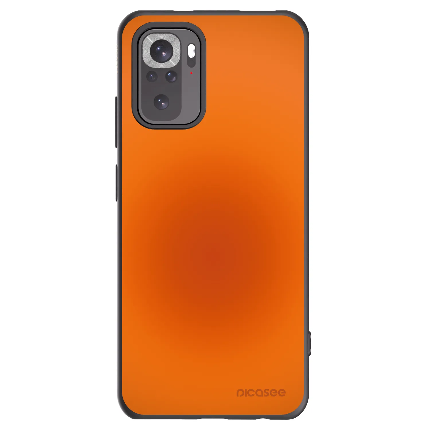 Picasee fekete szilikon tok az alábbi mobiltelefonokra Xiaomi Redmi Note 10 - Heat Core