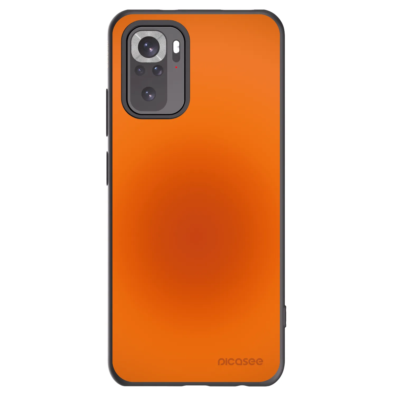 Picasee fekete szilikon tok az alábbi mobiltelefonokra Xiaomi Redmi Note 10S - Heat Core