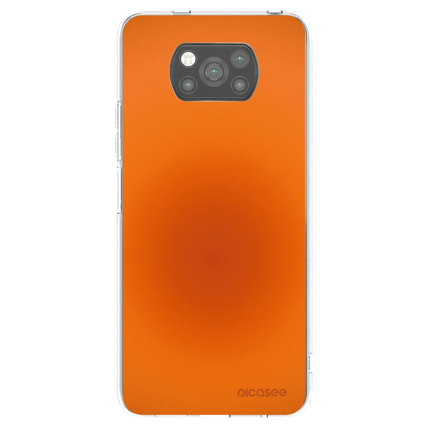 Picasee fekete szilikon tok az alábbi mobiltelefonokra Xiaomi Poco X3 Pro - Heat Core