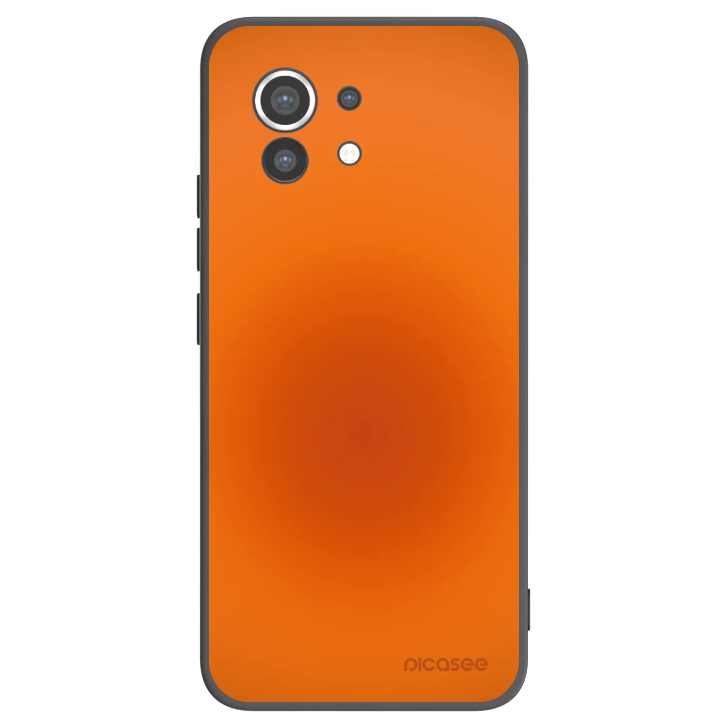 Picasee fekete szilikon tok az alábbi mobiltelefonokra Xiaomi Mi 11 - Heat Core
