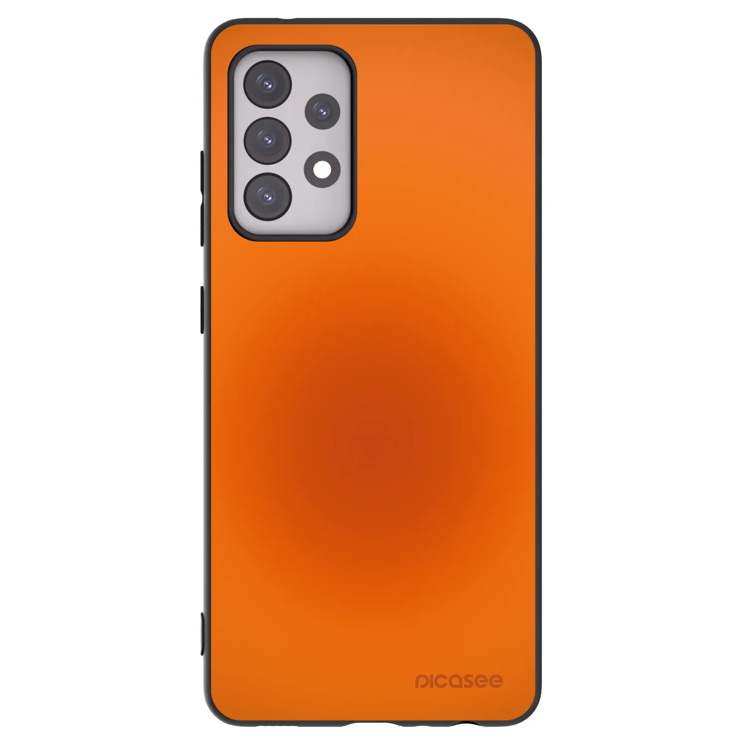 Picasee fekete szilikon tok az alábbi mobiltelefonokra Samsung Galaxy A52s 5G A528B - Heat Core