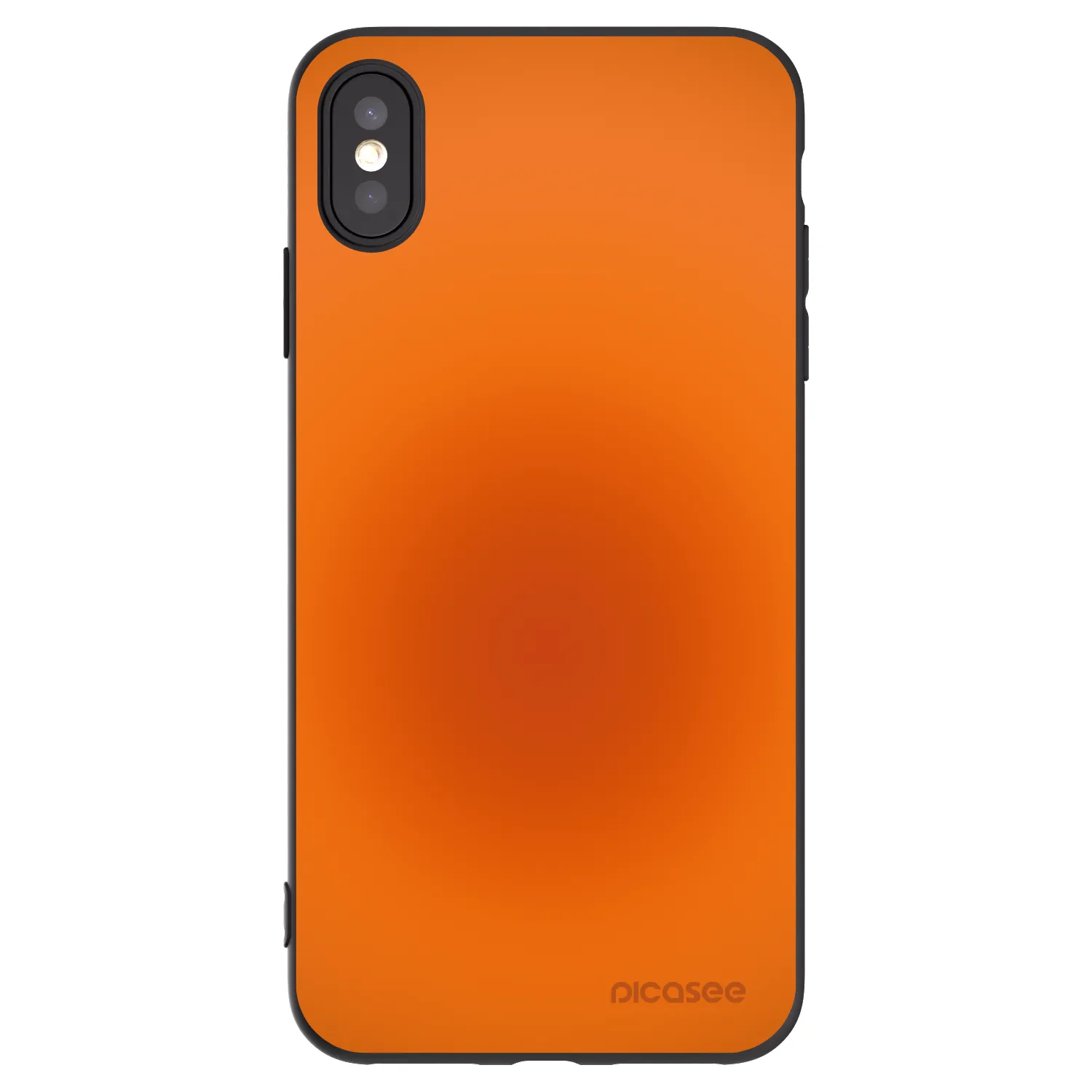 Picasee fekete szilikon tok az alábbi mobiltelefonokra Apple iPhone XS Max - Heat Core