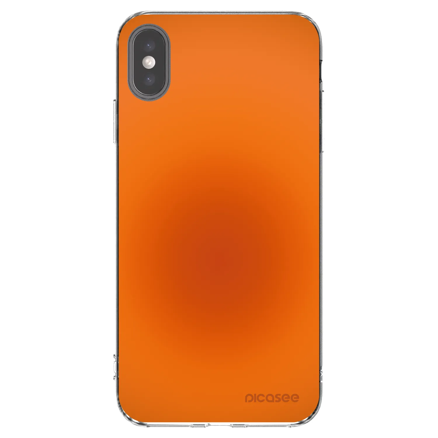 Picasee átlátszó szilikon tok az alábbi mobiltelefonokra Apple iPhone XS Max - Heat Core