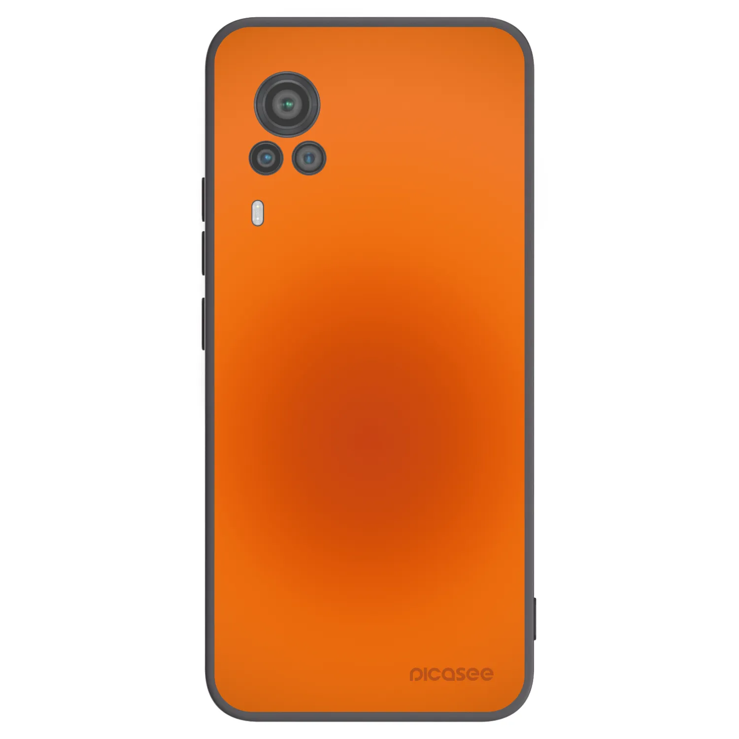 Picasee fekete szilikon tok az alábbi mobiltelefonokra Vivo X60 Pro 5G - Heat Core