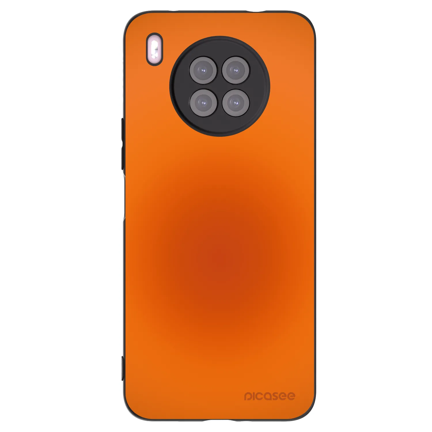 Picasee fekete szilikon tok az alábbi mobiltelefonokra Huawei Nova 8i - Heat Core