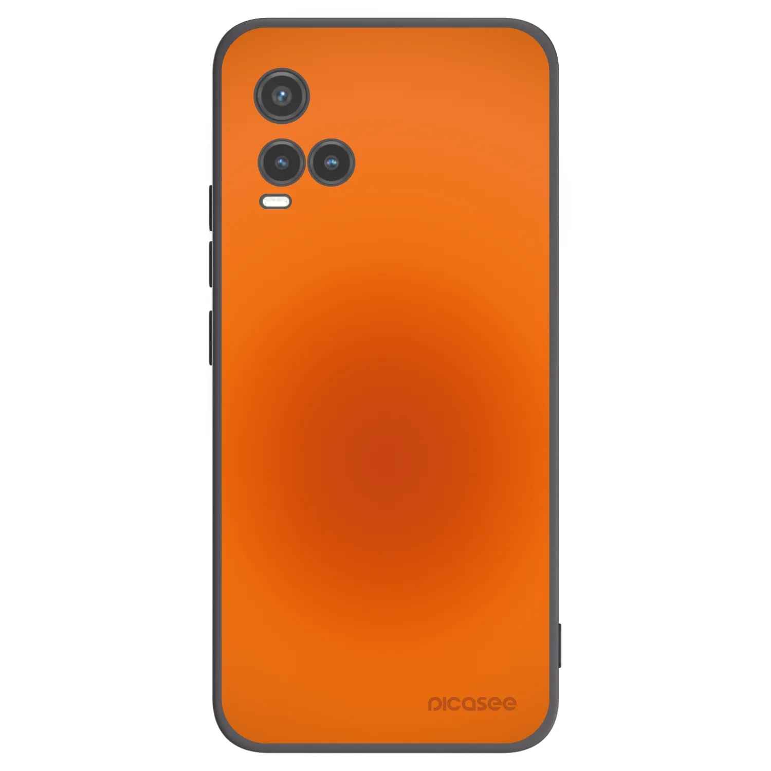 Picasee fekete szilikon tok az alábbi mobiltelefonokra Vivo Y33s - Heat Core