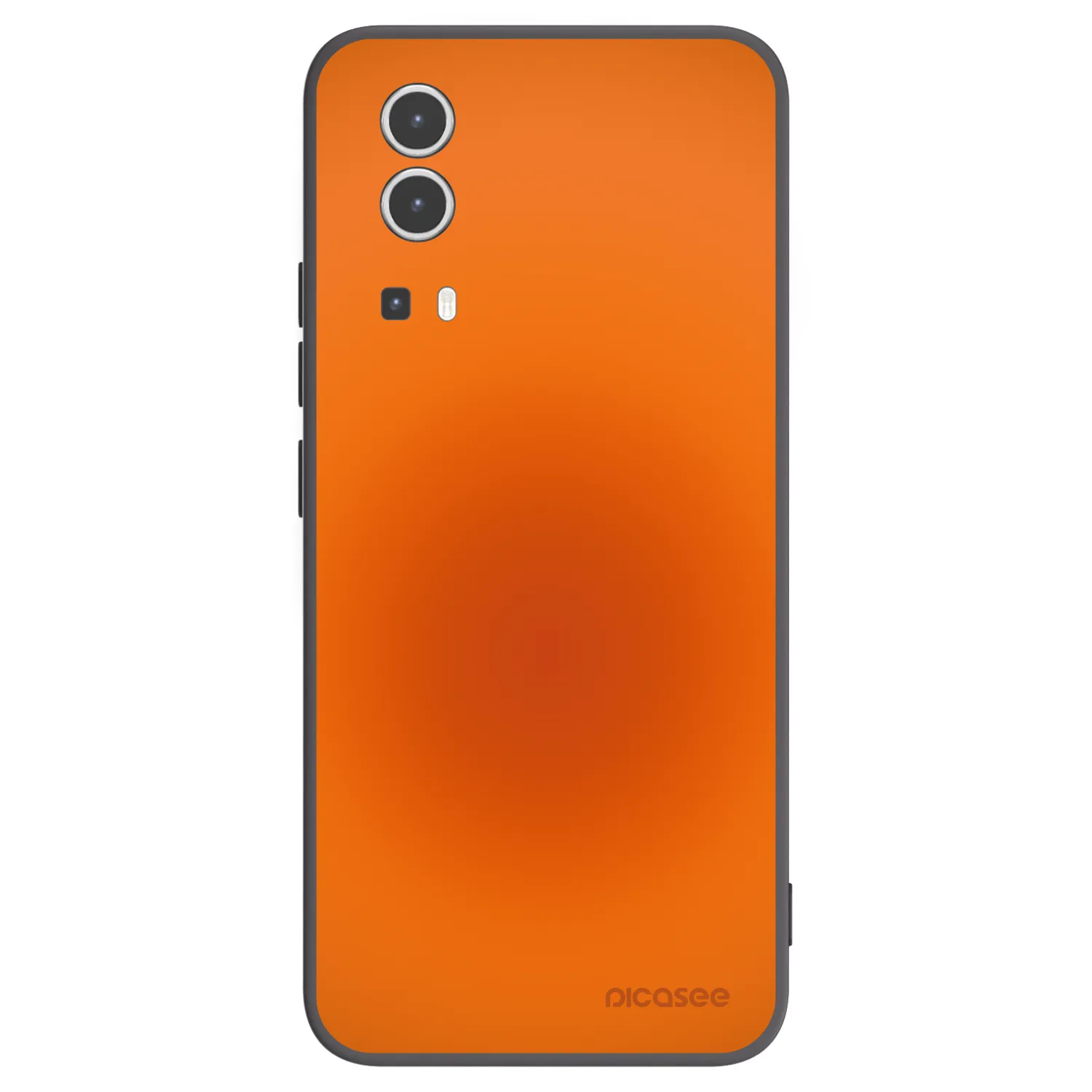Picasee fekete szilikon tok az alábbi mobiltelefonokra Vivo Y72 5G - Heat Core