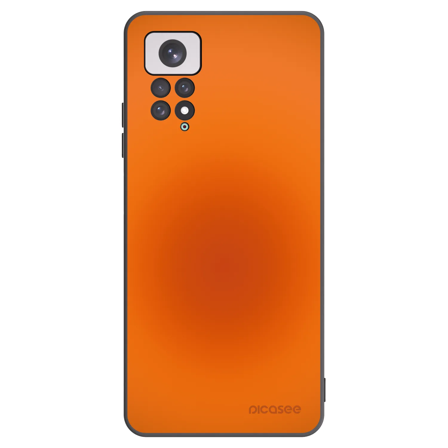 Picasee fekete szilikon tok az alábbi mobiltelefonokra Xiaomi Redmi Note 11 - Heat Core
