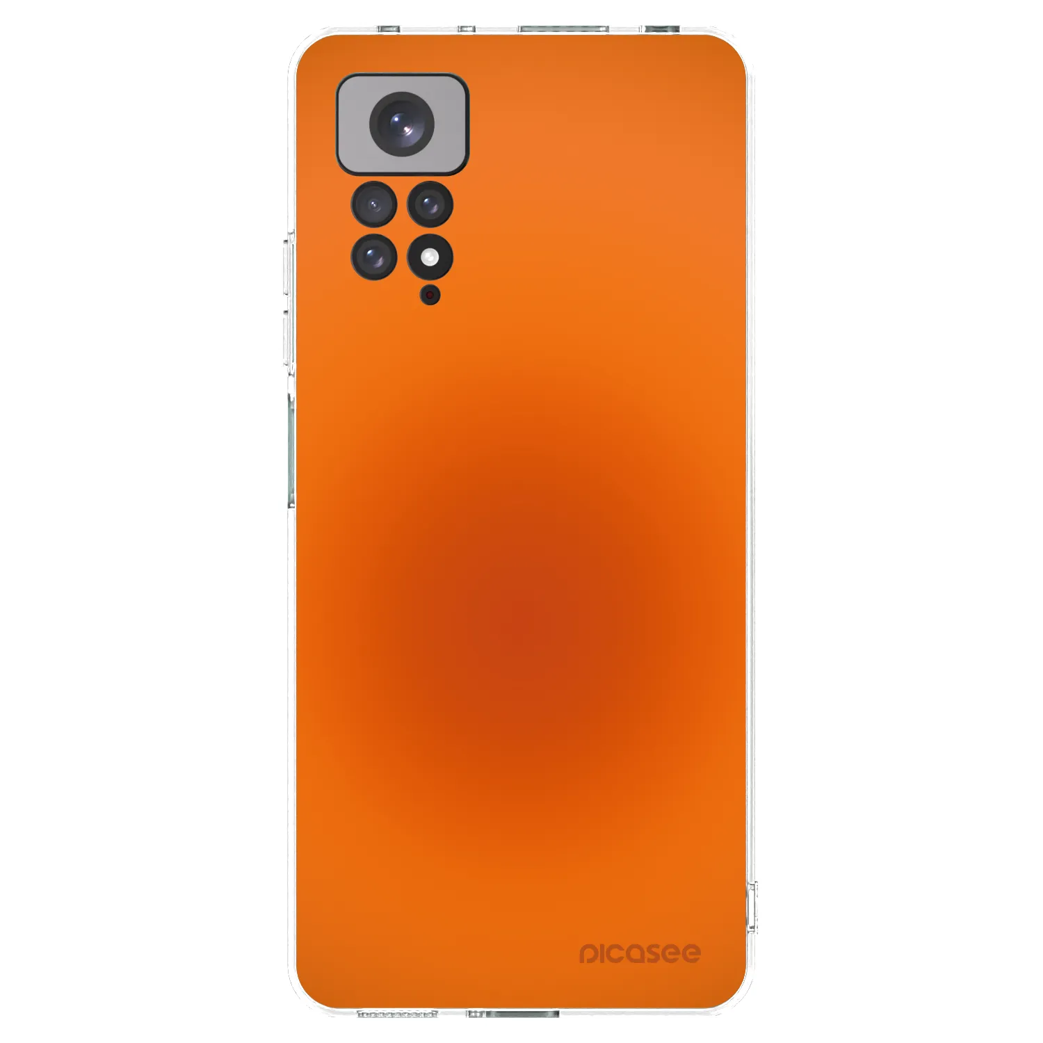 Picasee átlátszó szilikon tok az alábbi mobiltelefonokra Xiaomi Redmi Note 11S 4G - Heat Core