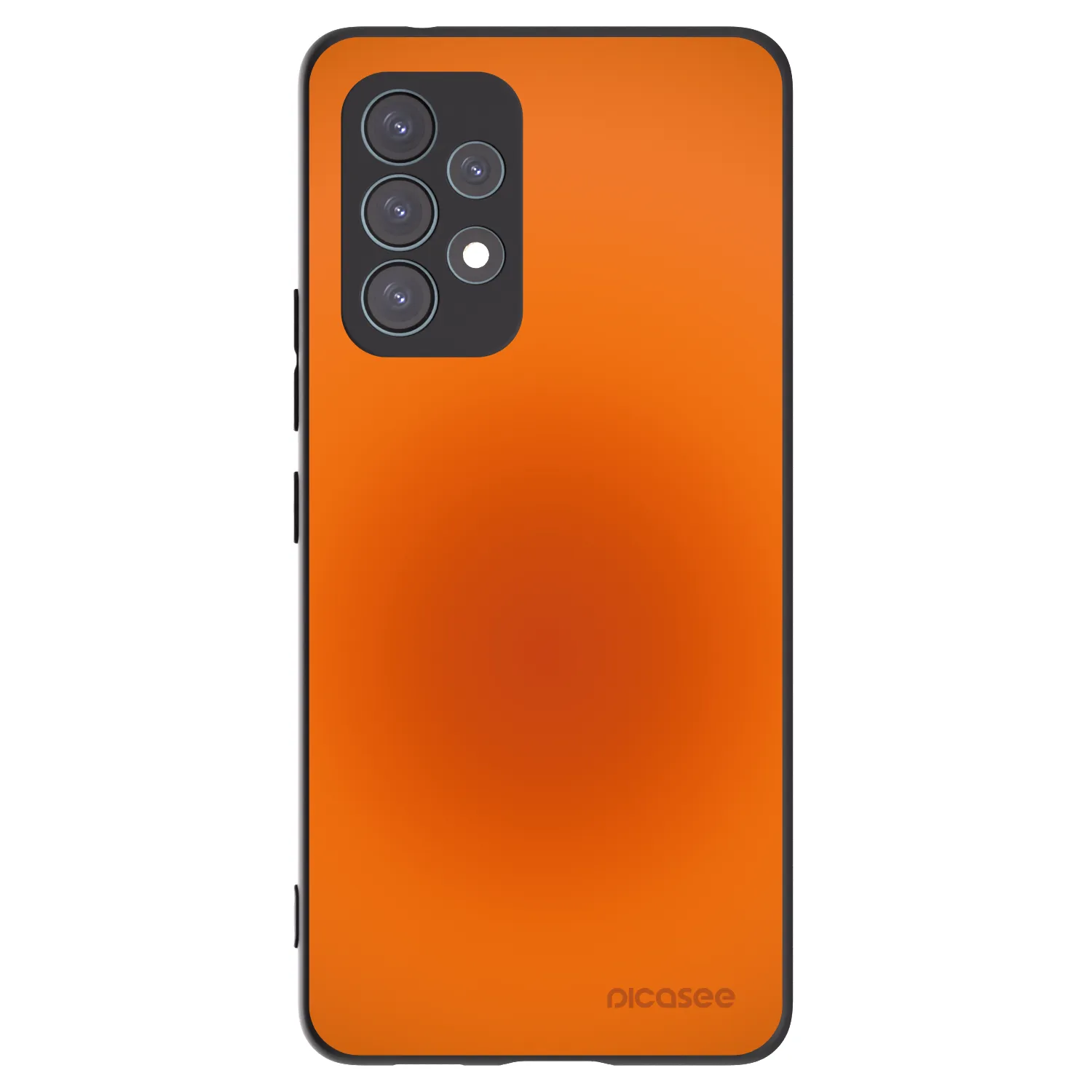 Picasee fekete szilikon tok az alábbi mobiltelefonokra Samsung Galaxy A53 5G A536 - Heat Core
