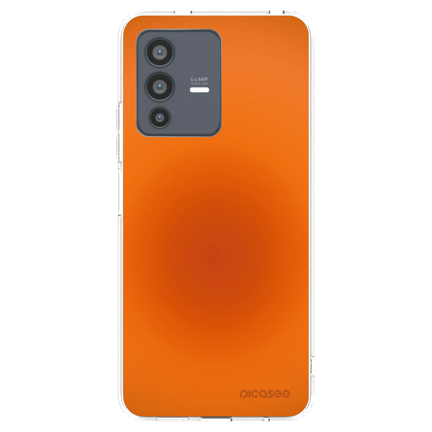 Picasee átlátszó szilikon tok az alábbi mobiltelefonokra Vivo V23 5G - Heat Core