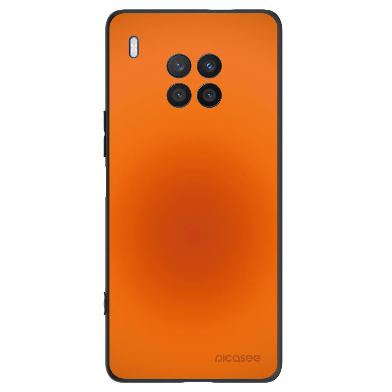 Picasee fekete szilikon tok az alábbi mobiltelefonokra Honor 50 Lite - Heat Core