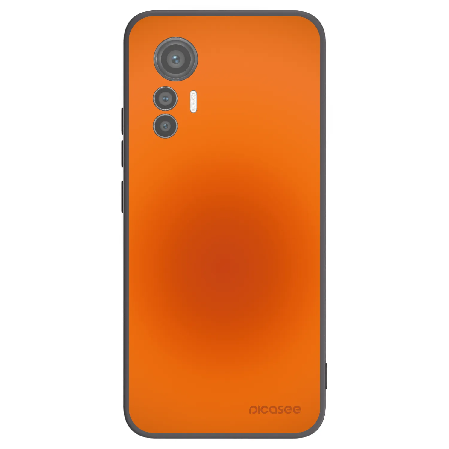 Picasee fekete szilikon tok az alábbi mobiltelefonokra Xiaomi 12 Lite - Heat Core