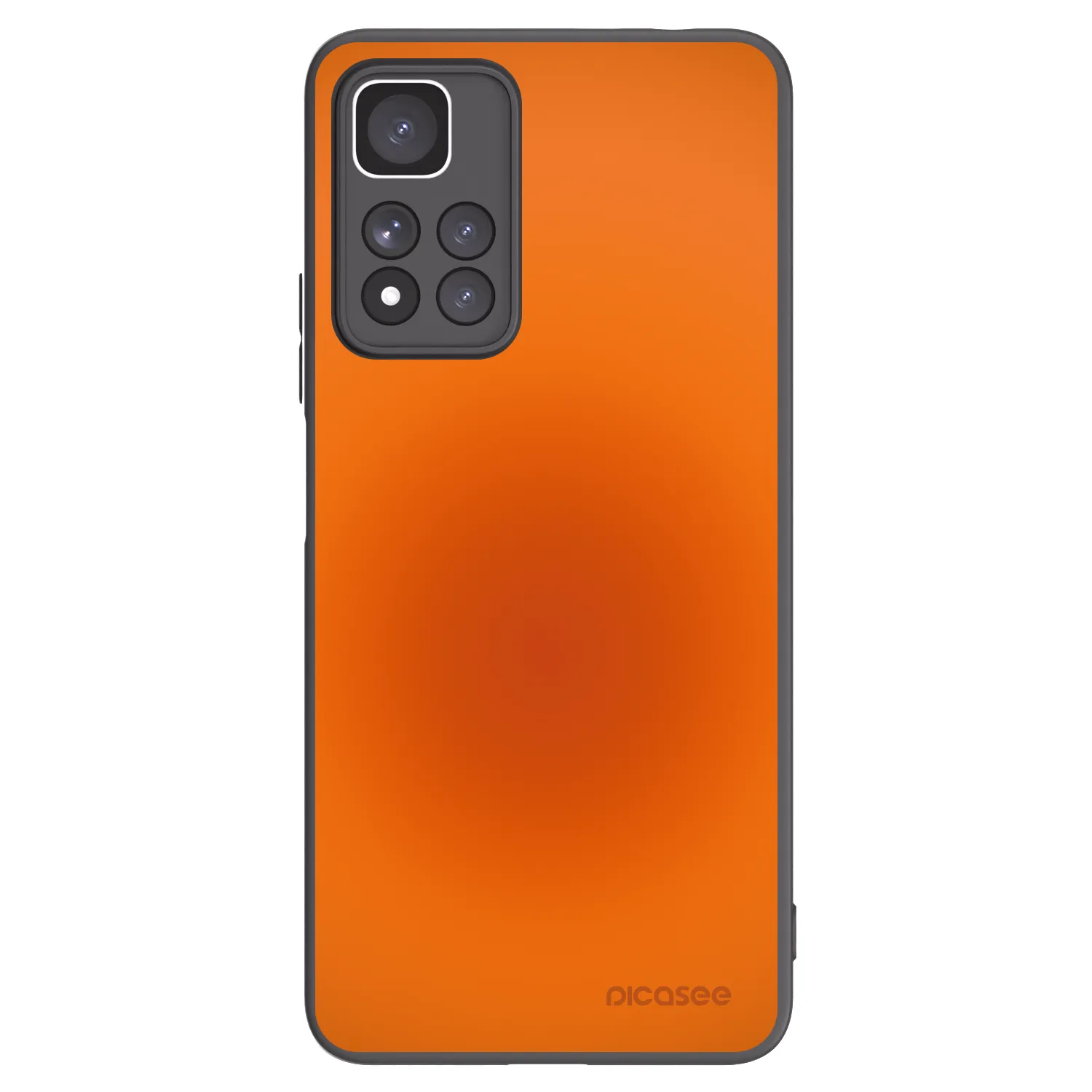 Picasee fekete szilikon tok az alábbi mobiltelefonokra Xiaomi Redmi Note 11 Pro+ 5G - Heat Core