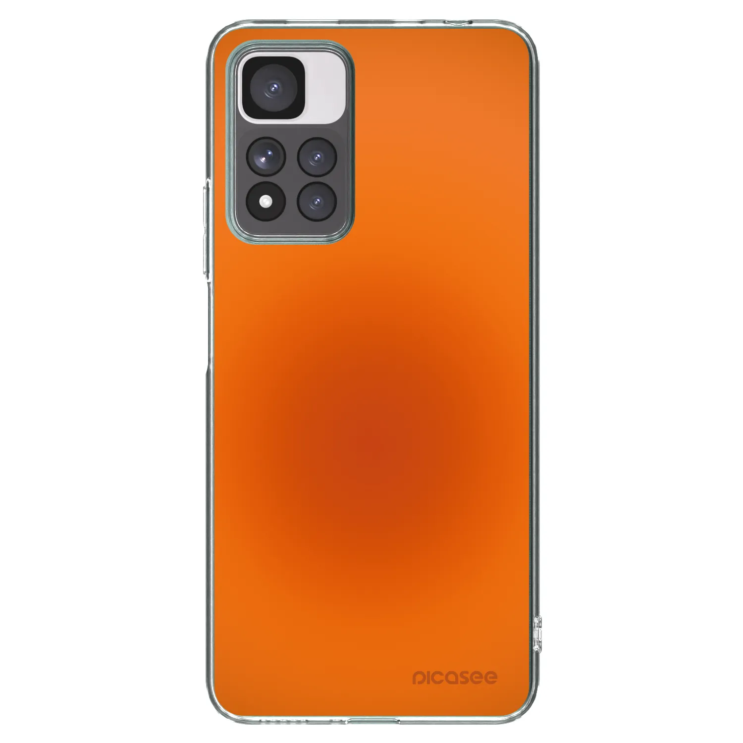 Picasee átlátszó szilikon tok az alábbi mobiltelefonokra Xiaomi Redmi Note 11 Pro+ 5G - Heat Core