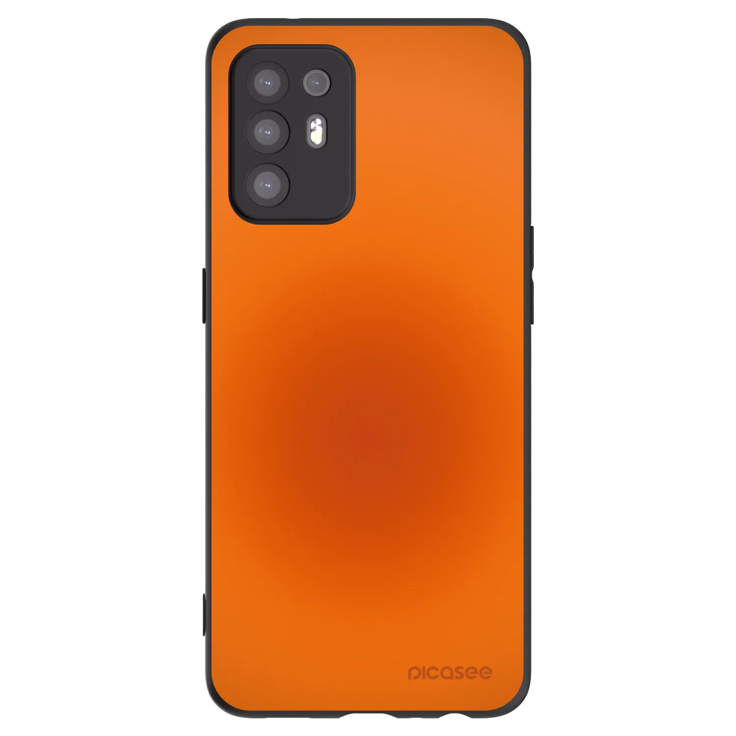 Picasee fekete szilikon tok az alábbi mobiltelefonokra OPPO A94 5G - Heat Core