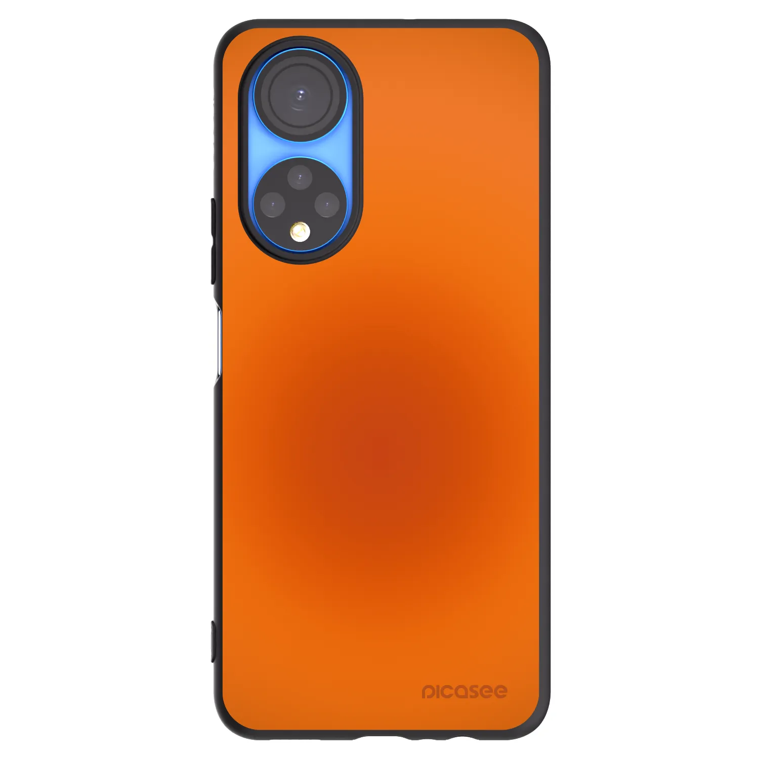 Picasee fekete szilikon tok az alábbi mobiltelefonokra Honor X7 - Heat Core