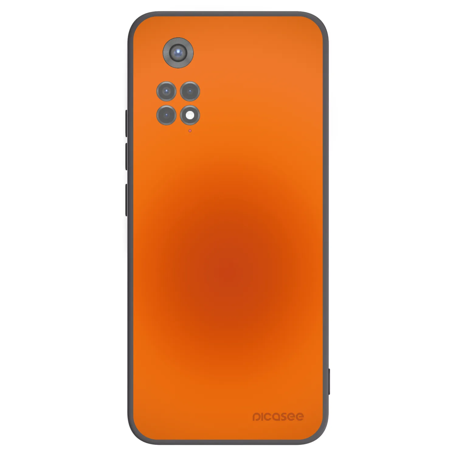 Picasee fekete szilikon tok az alábbi mobiltelefonokra Xiaomi Redmi Note 11S 5G - Heat Core