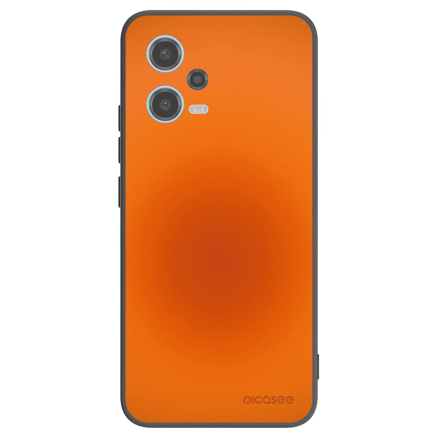 Picasee fekete szilikon tok az alábbi mobiltelefonokra Xiaomi Redmi Note 12 5G - Heat Core